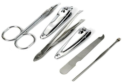 Professional Stainless Steel 7 in 1 Pedicure Kit - HalfPe