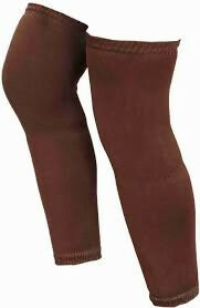 Dark Brown Knee Warmers Woolen Knee Cap knee jacket For Men Elastic Support Fully Stretchable (Special for winter) (Brown) - 1 Pair 4