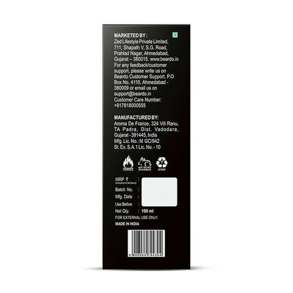 Beardo Whisky Smoke Perfume for Men,100ml Spicy,Woody-Oudh Scent Eau De Parfum Long Lasting Mens Perfume Best Date Night Fragrance Body Spray Valentine gift for Men