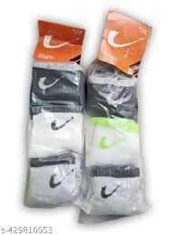 6 pairs NIKE  Multicolor Ankle Length Socks