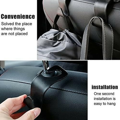 Car Backseat Hook/Hanger (Pack of 4) - HalfPe