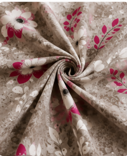 Dream Living Royal Floral Print Double Bedsheet Set – 220 × 240 cm