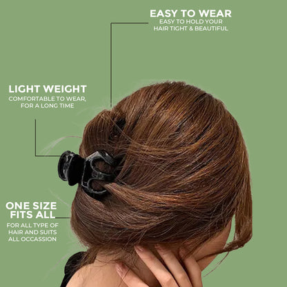 Prolume Cylinderical Shape Hair Clutchers Clips For Hair Accessories For Women Girl Hair Clutchers Stylish & Durable (5pcs)