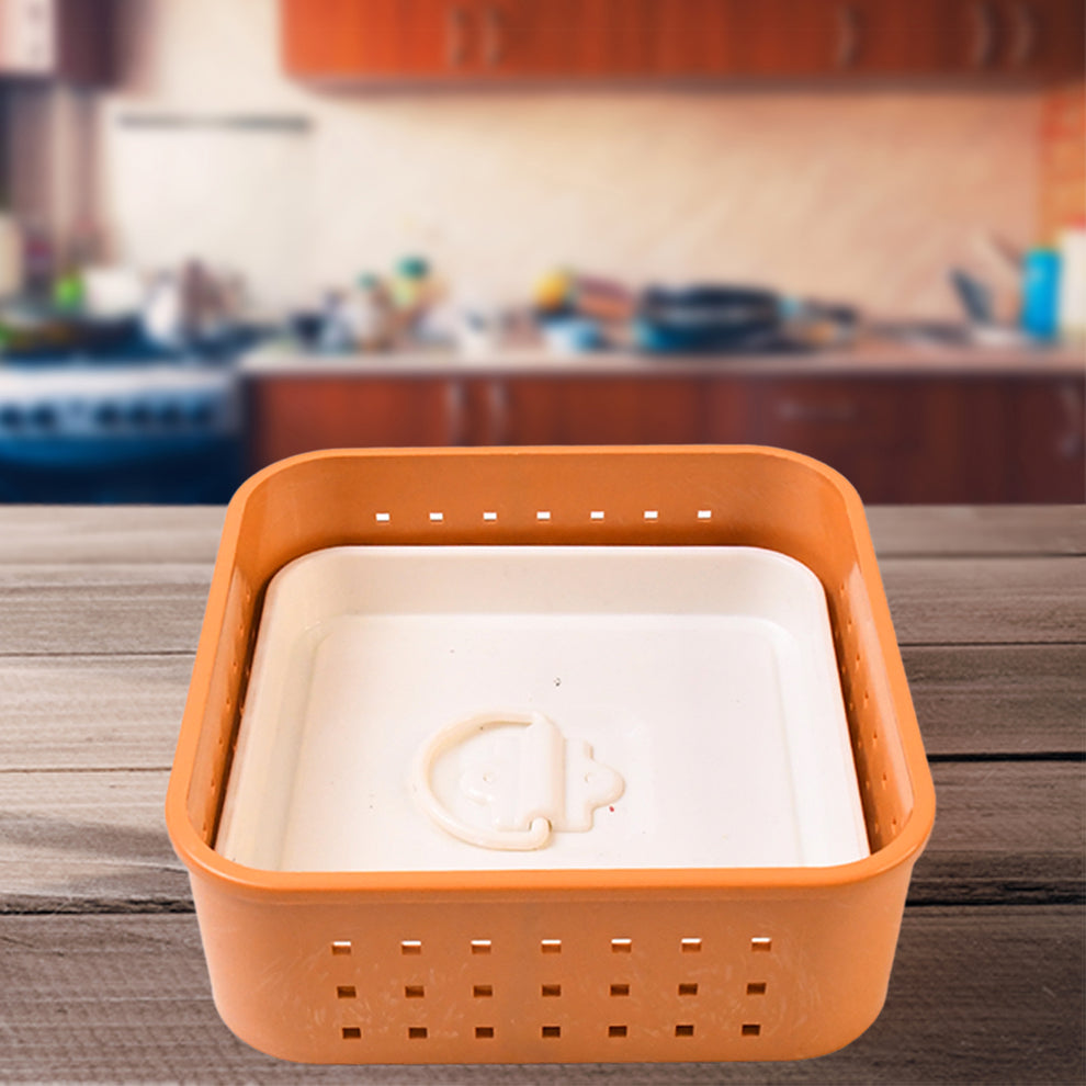 Square Paneer Maker Mould with Lid HP DD