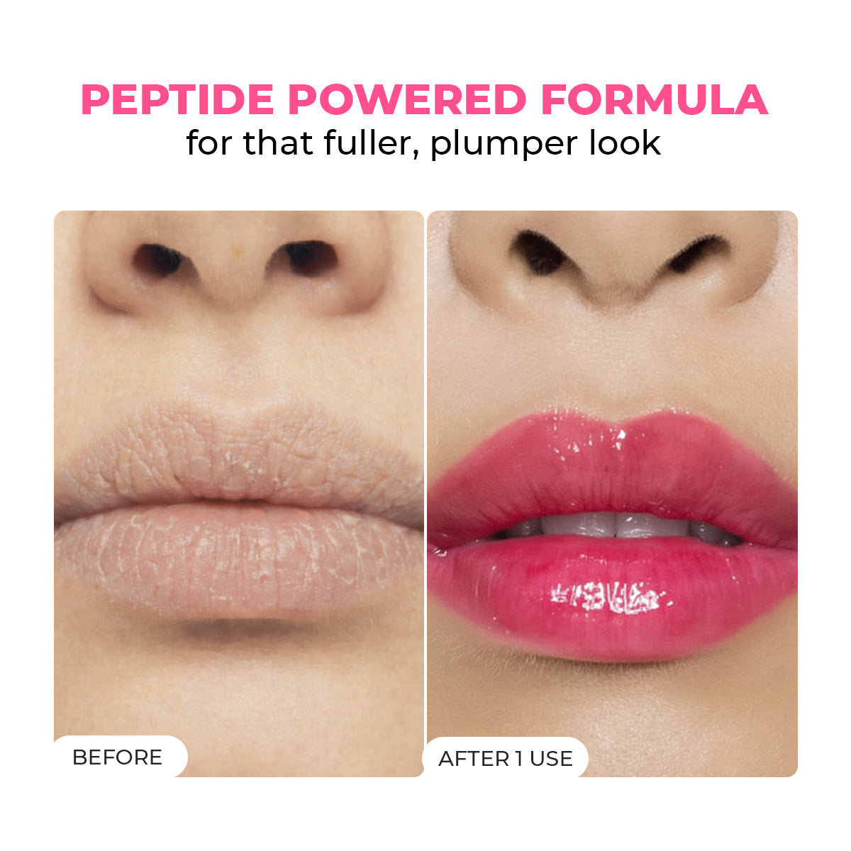 Conscious Chemist Peptide Lip Balm SPF15 | Lush Lips for Dry & Chapped Lips | Pinky Promise (Pack of 1, 15 g)