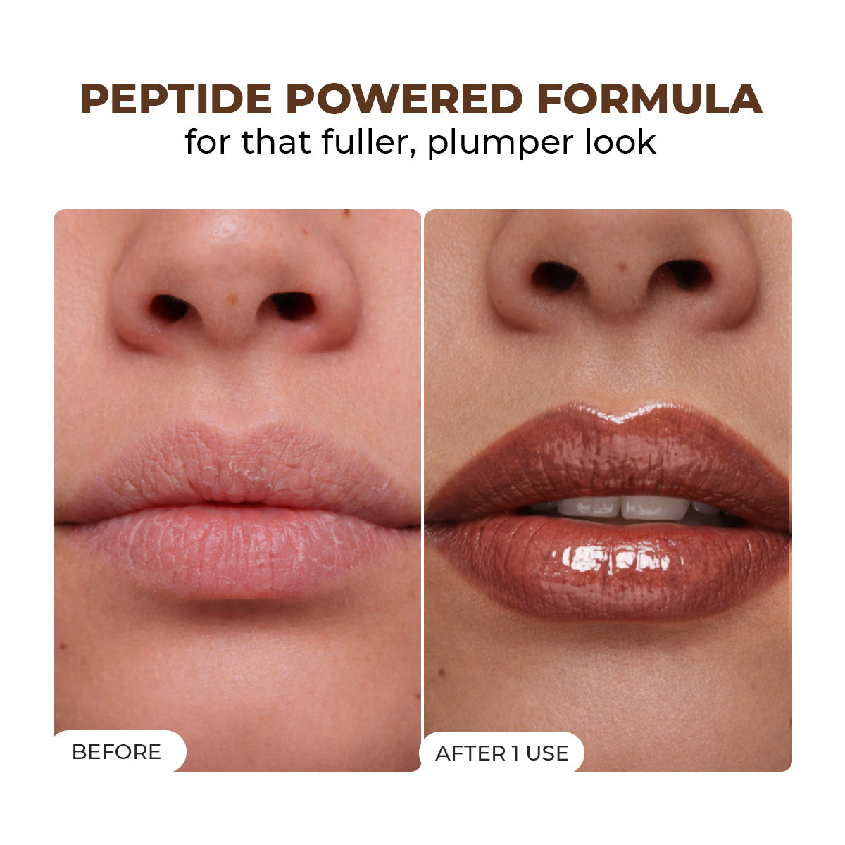 Conscious Chemist Peptide Lip Balm SPF15 | Nourishing Lip Treatment | Mocha Muse (Pack of 1, 15 g)