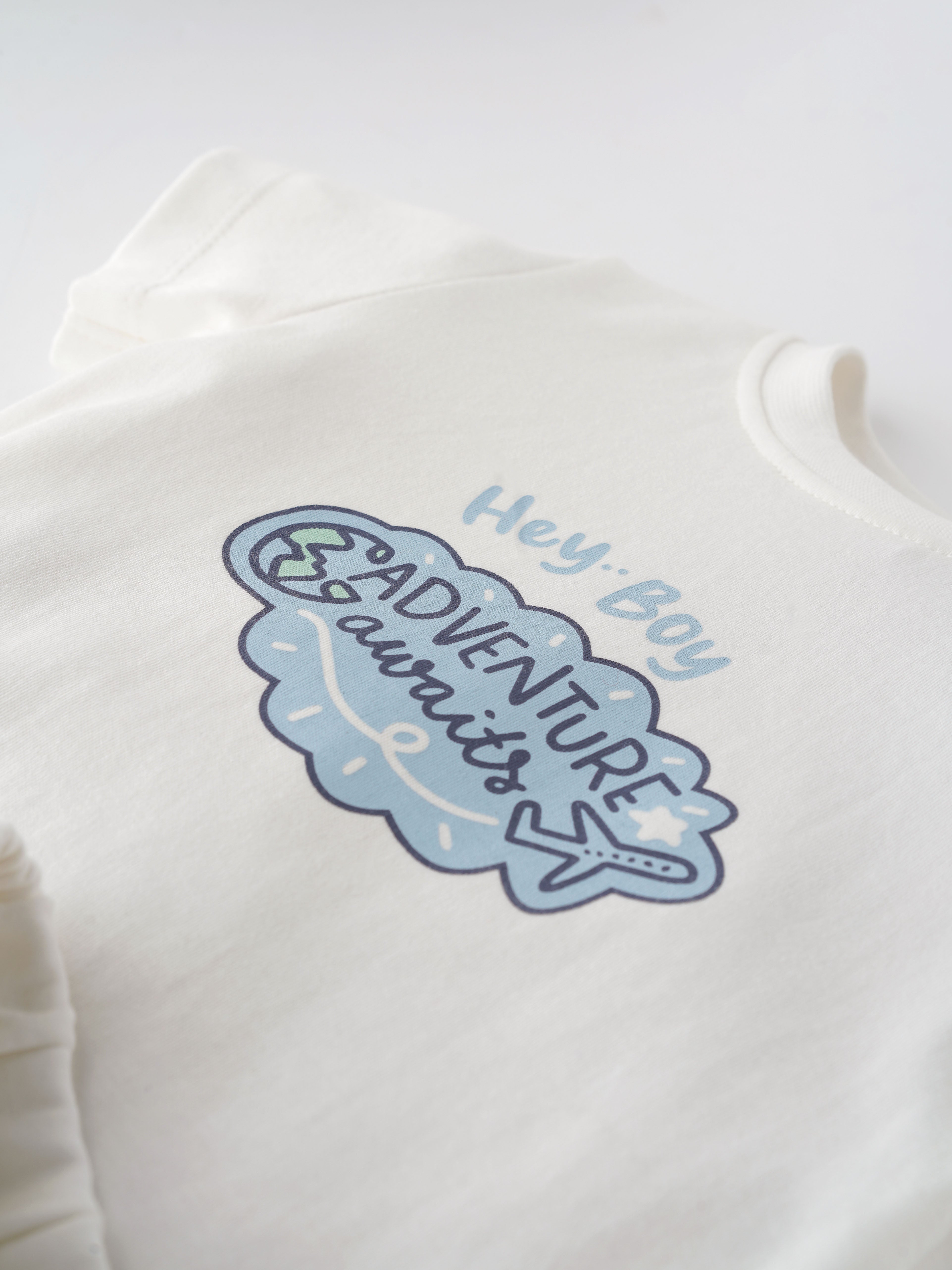 Trendy Chest Printed Coordinated Set for Boys - Image 3