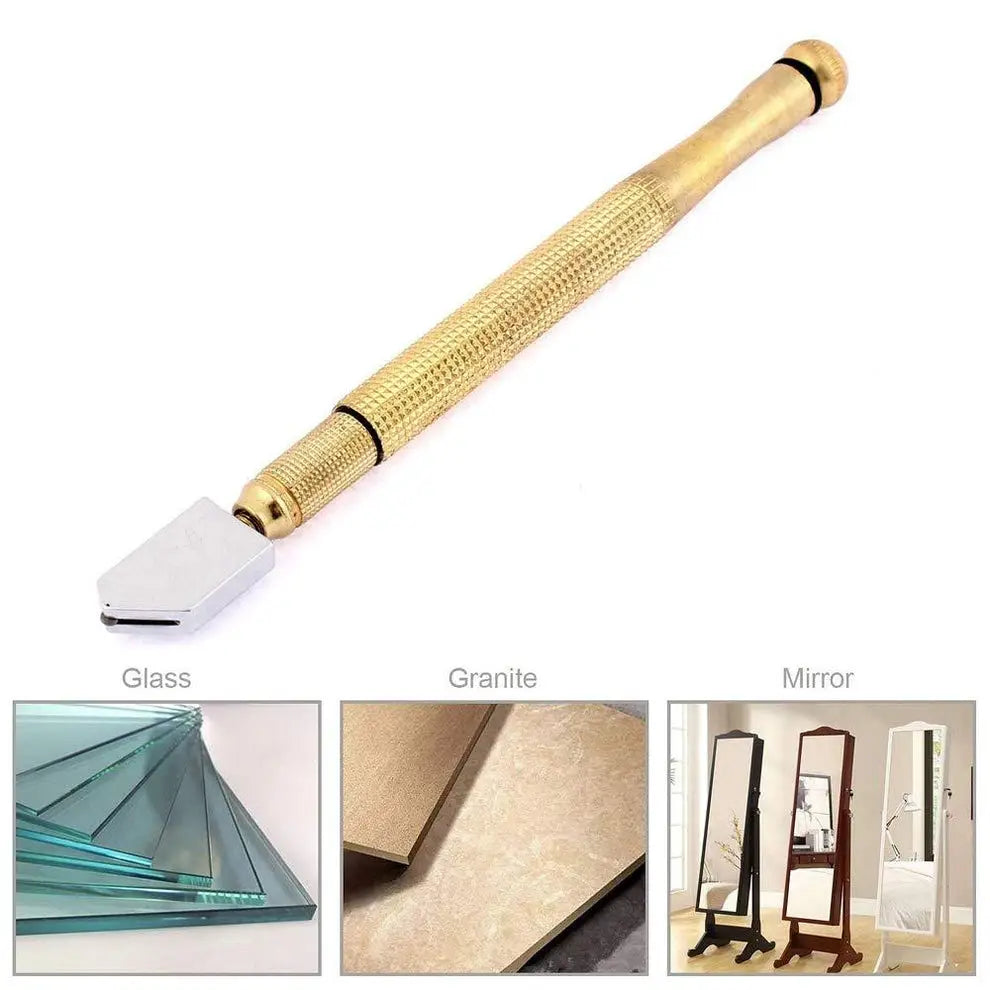 Metal Glass Cutter Gold HP DD