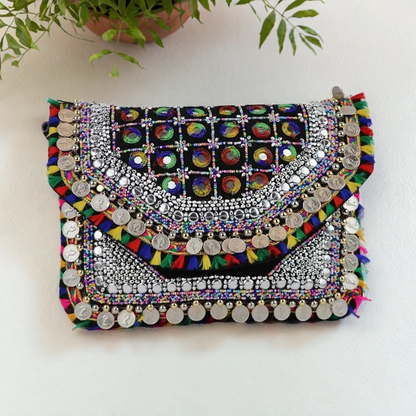 Colorful Ethnic Sling Bag