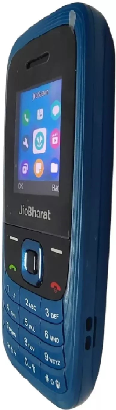 JioBharat V4 4G Keypad Phone with JioTV, JioSaavn, JioPay & 1000mAh Battery – Blue (Jio Locked) Dreams Gadgets 2