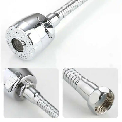 360° Rotating Faucet Sprayer with 6 Water-Saving Splash-Proof Tap Extender for Kitchen & Bathroom ABHI Mobiles