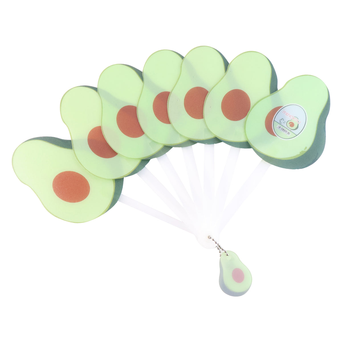 Foldable Pocket Fan with Keychain – Compact Handheld Fan for Travel, Outdoor, Office & Everyday Cooling  Mix Design (1 Pc)