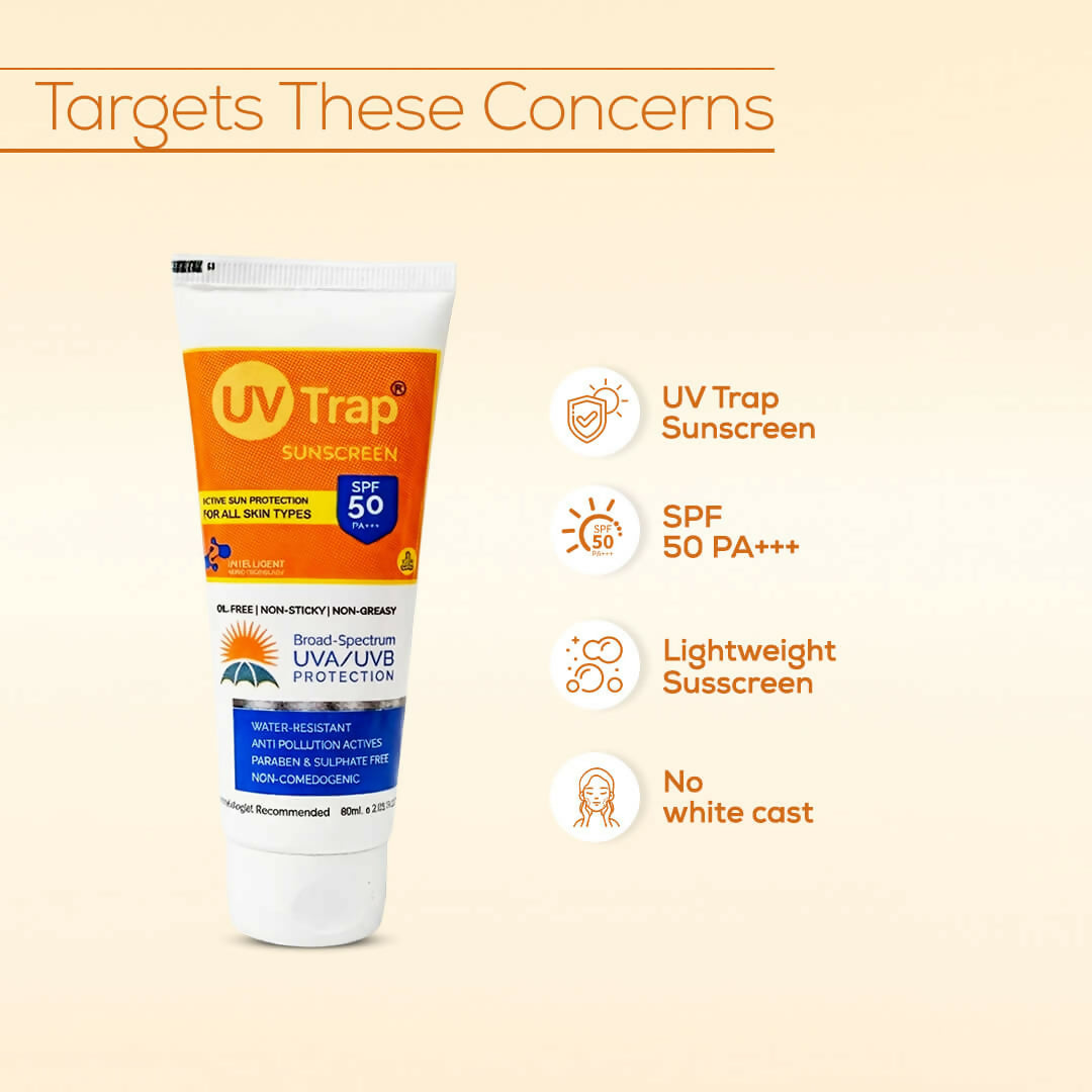 UV Trap Sunscreen SPF 50 PA+++ (60ml)