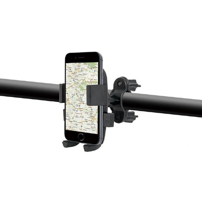 Motorcycle & Bicycle Phone Holder – 360° Handlebar Mount