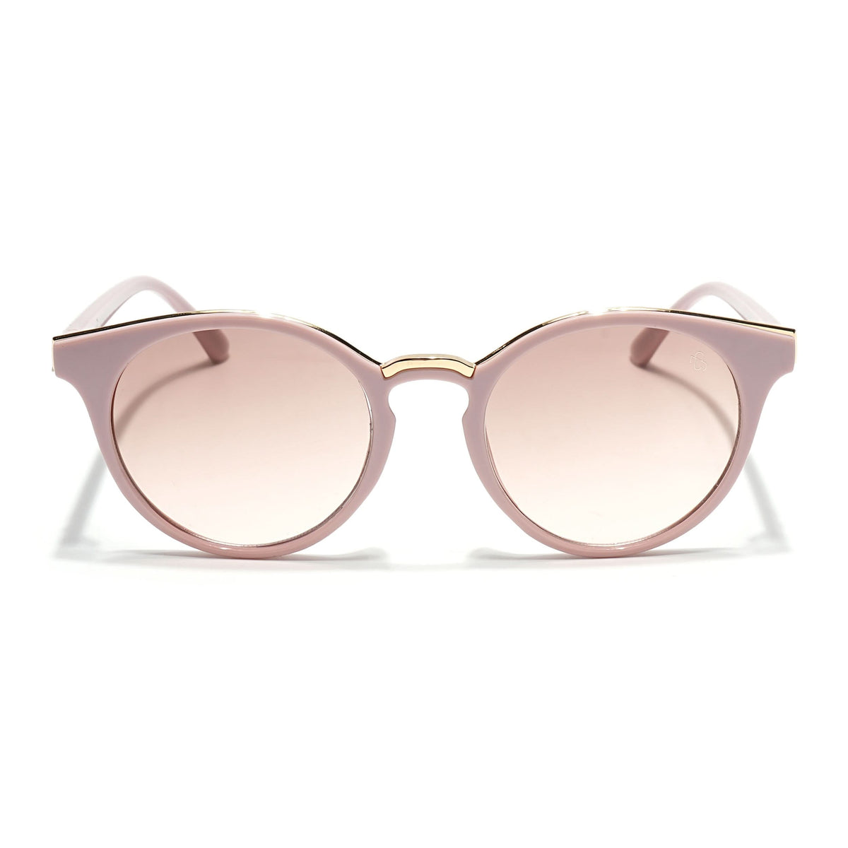 Eyejack Pink & Golden Cateye Sunglasses for Men and Women - view 3