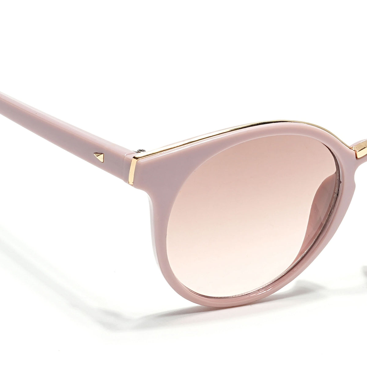 Eyejack Pink & Golden Cateye Sunglasses for Men and Women - view 4