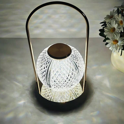 Rechargeable Lamps for bedrooms Lamps for Living Room Touch lamp Flower Rechargeable LED Table Lamp Bedroom Room Decoration (7w  1800mah)