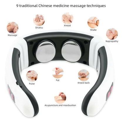 Deep Tissue Relief with the Electric Pulse Massager (6modes, Unisex) - HalfPe