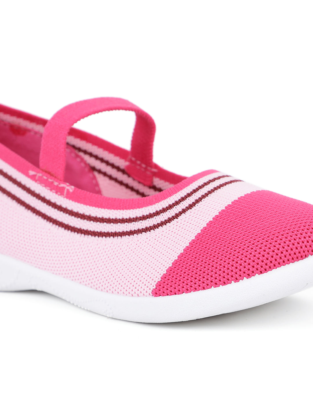 Bubblegummers Girl's Pink Casual Ballerina - Pink - View 5