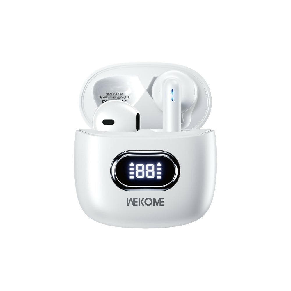 Wk-WS01-Earbuds(White) - HalfPe