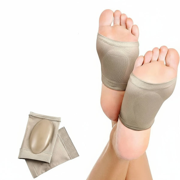 Foot Arch Support For Men  Women  Medial Arch Support For Flat Feet Correction Sleeve With Cushion  Plantar Fasciitis Leg Foot Pain Relief Product  Foot Care For Orthopedic Shoes Slippers (1 Pair)