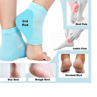 Gel Heel Socks – Soft, Cushioned Socks for Heel Pain Relief and Foot Comfort