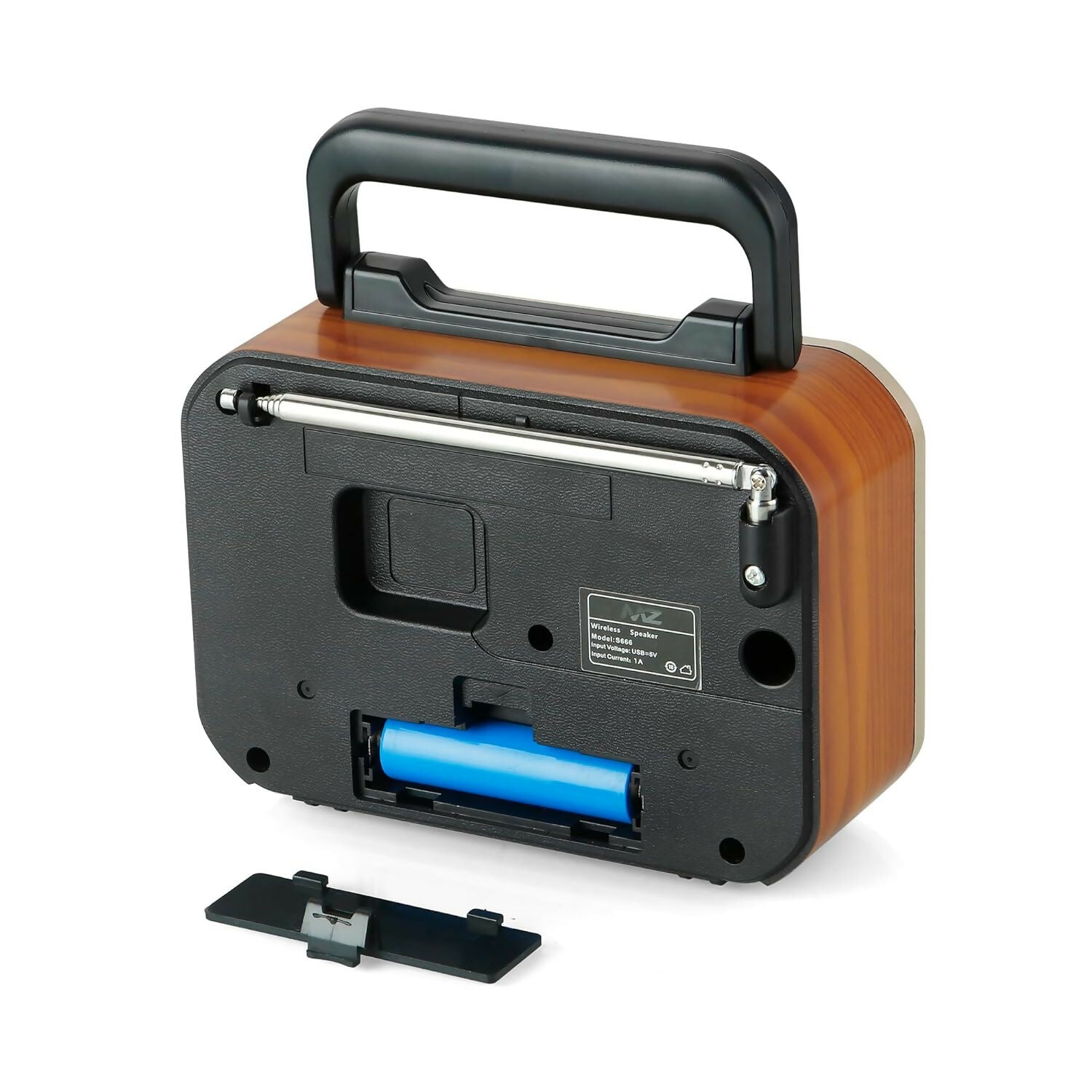 MZ S666 (Retro Radio Speaker) High Power with Multi-Functional Features Dreams Gadgets