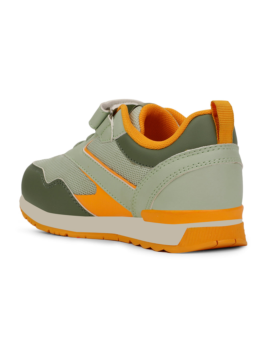 Bubblegummers Boy's Light Green Casual Velcro Strap Shoes - Light Green - View 3