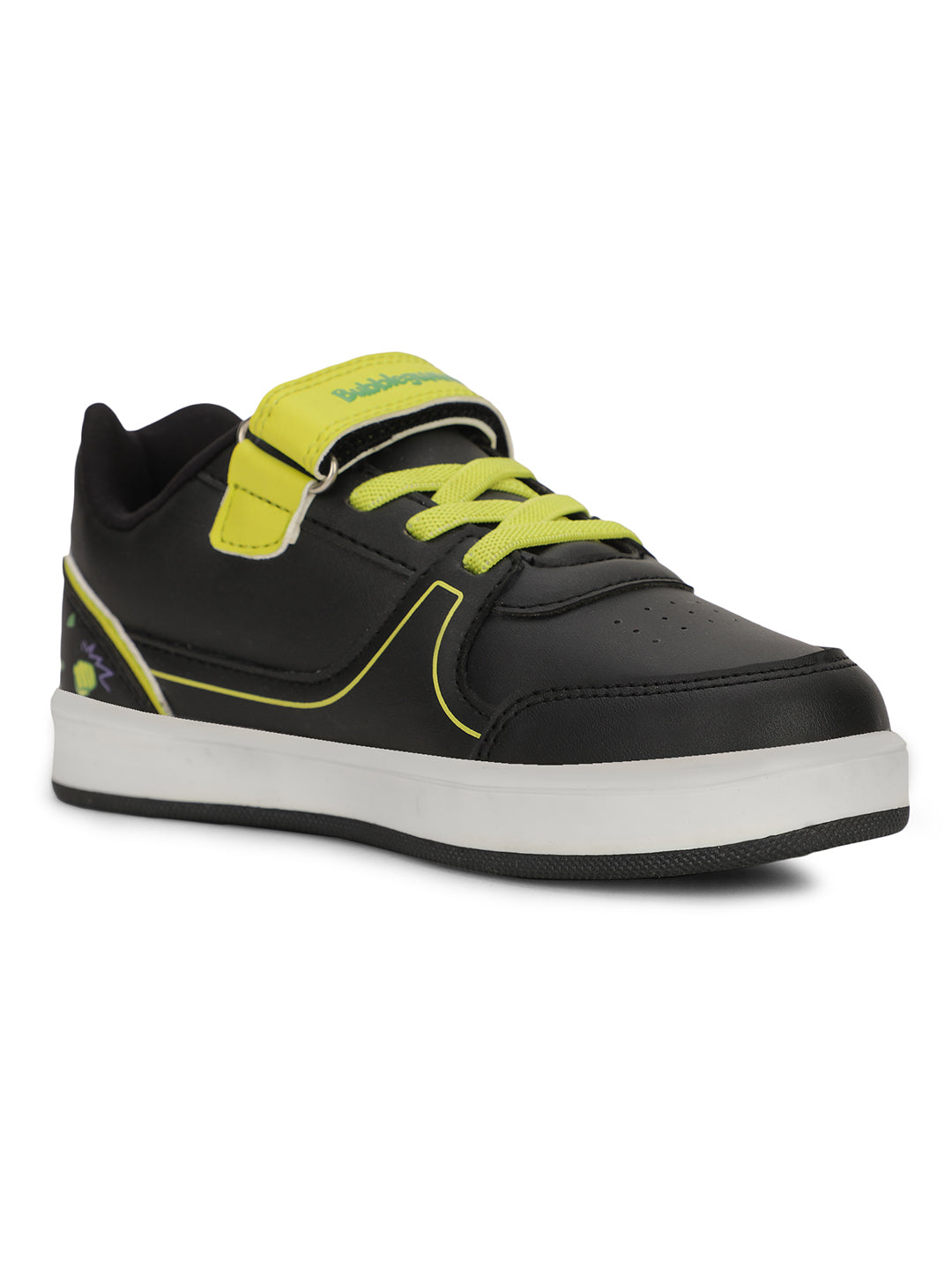 Bubblegummers Boy's Light Green Casual Velcro Strap Shoes - Light Green - View 1