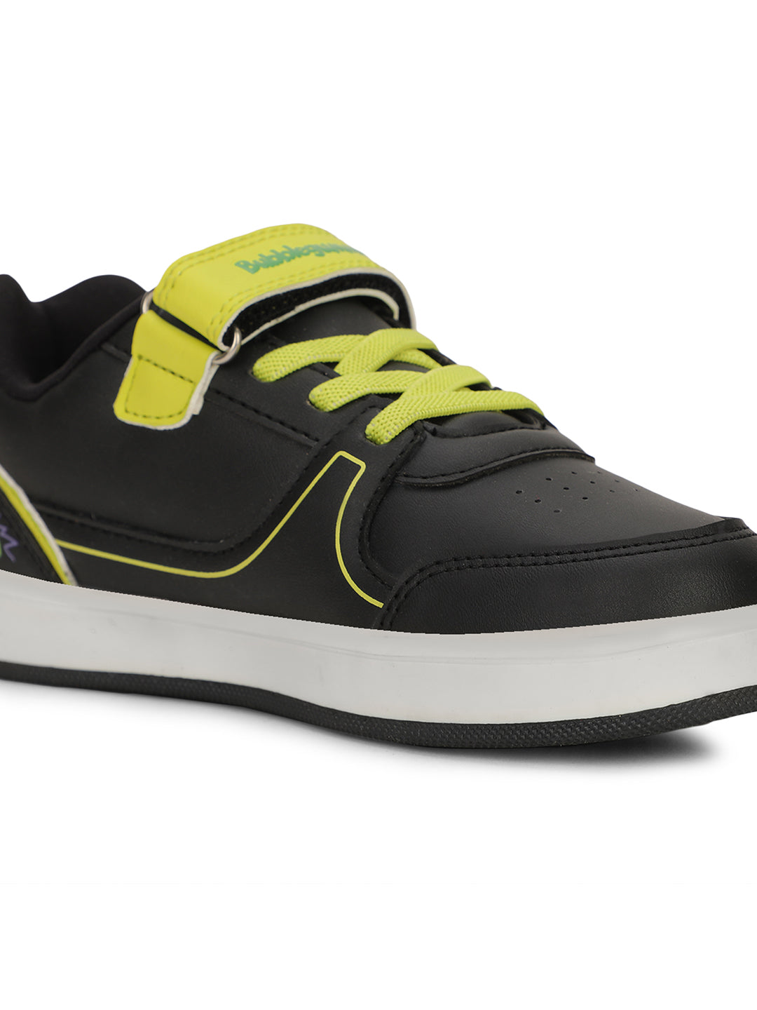 Bubblegummers Boy's Light Green Casual Velcro Strap Shoes - Light Green - View 5