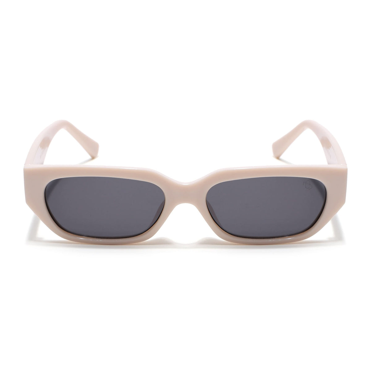 Eyejack White Rectangle Sunglasses for Men and Women - Style L987 - view 4