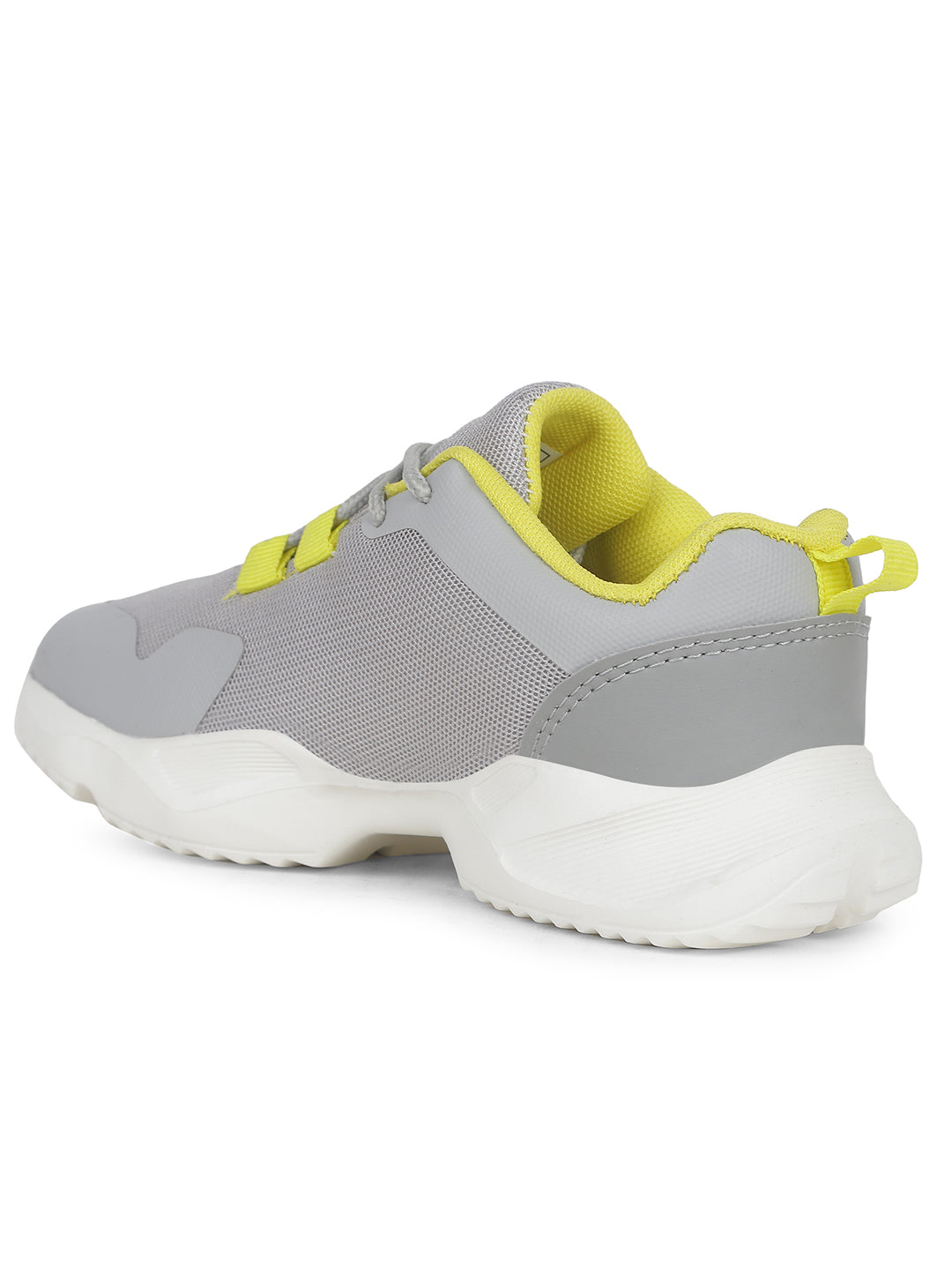 Bubblegummers Boy's Grey Casual Lace-up Shoes - Grey - View 3