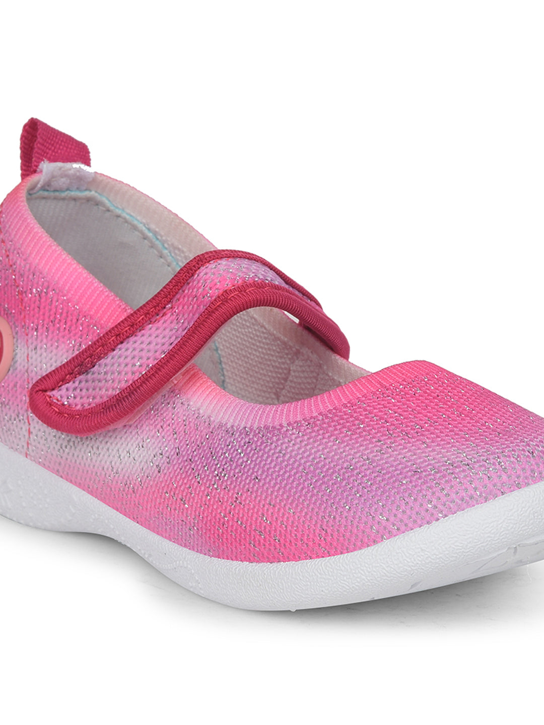 Bubblegummers Girl's Neon-Pink Casual Ballerina - Neon-Pink - View 5