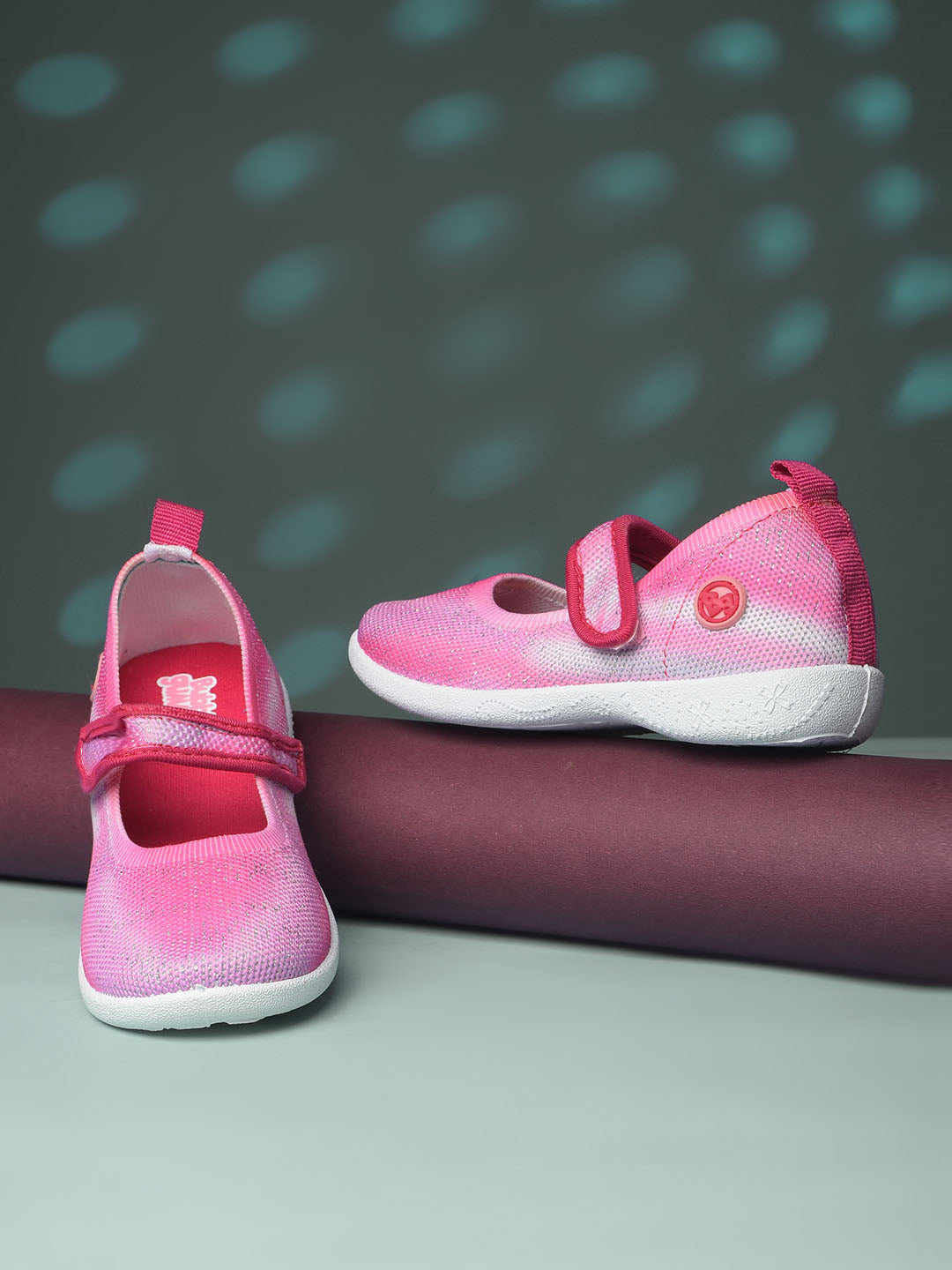 Bubblegummers Girl's Neon-Pink Casual Ballerina - Neon-Pink - View 6