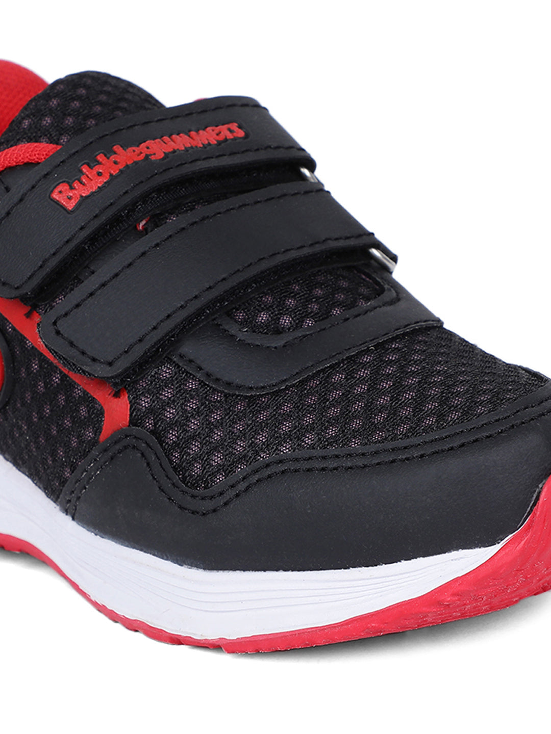 Bubblegummers Boy's Black Casual Velcro Strap Shoes - Black - View 5