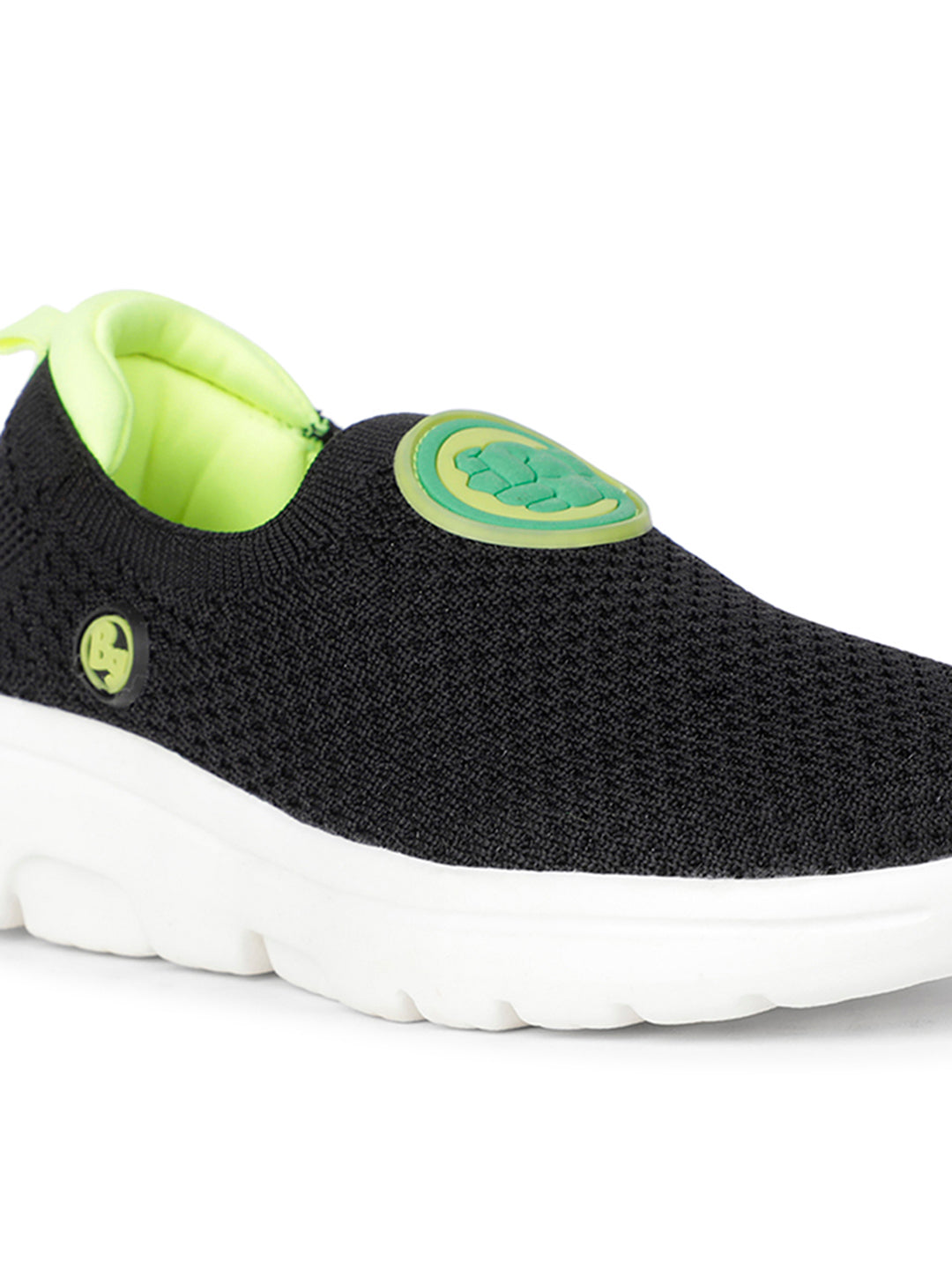 Bubblegummers Boys Casual Slip-on Shoes - Black - View 5