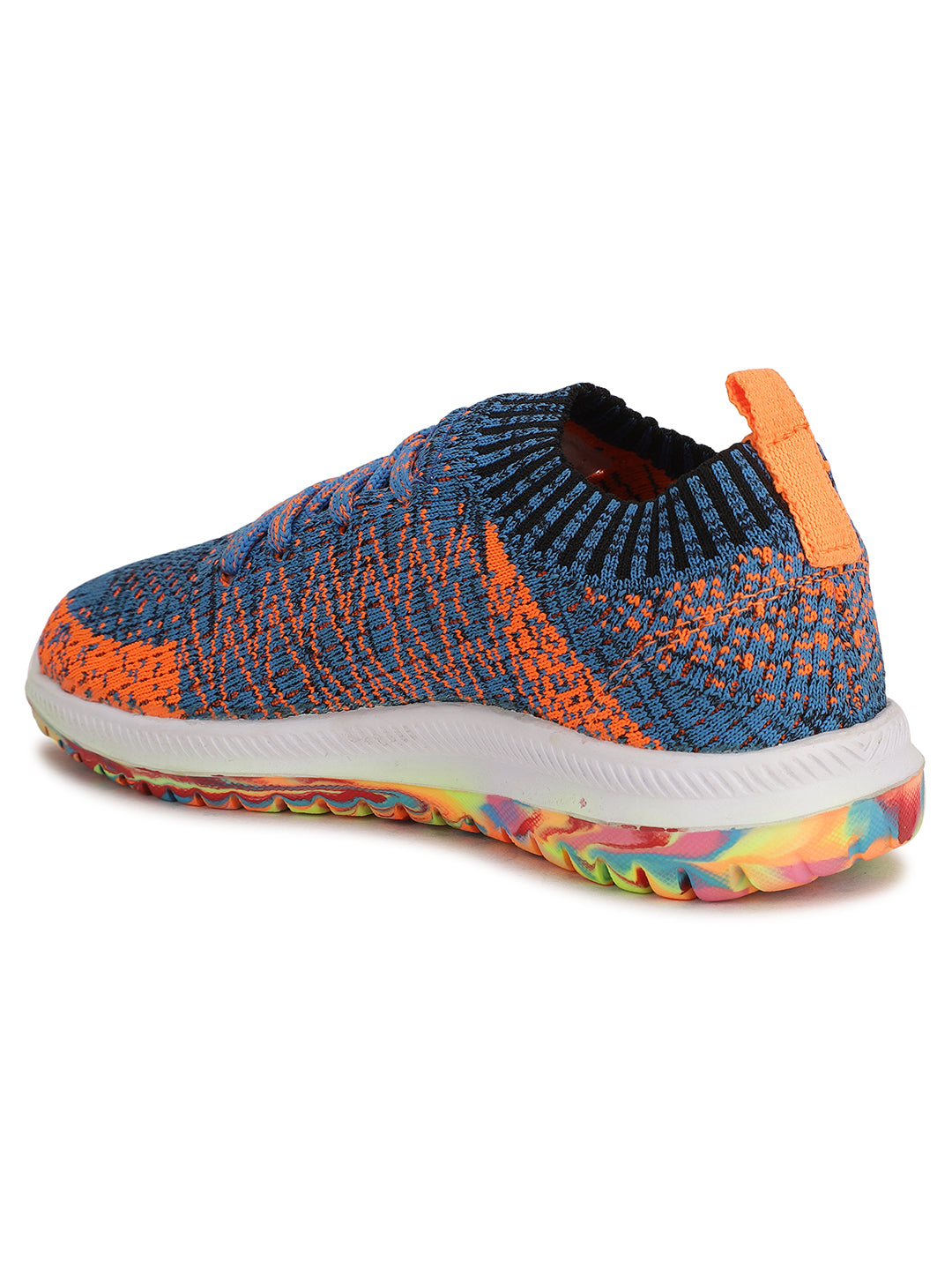 Bubblegummers Boy's Neon-Yellow Casual Lace-up Shoes - Neon-Yellow - View 3