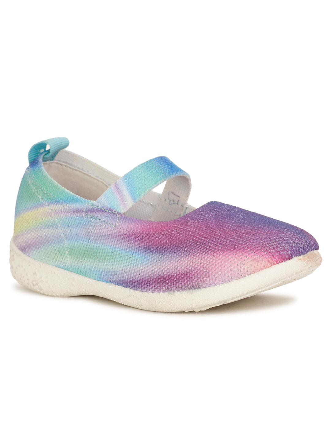 Bubblegummers Girl's Purple Casual Ballerina - Purple - View 1