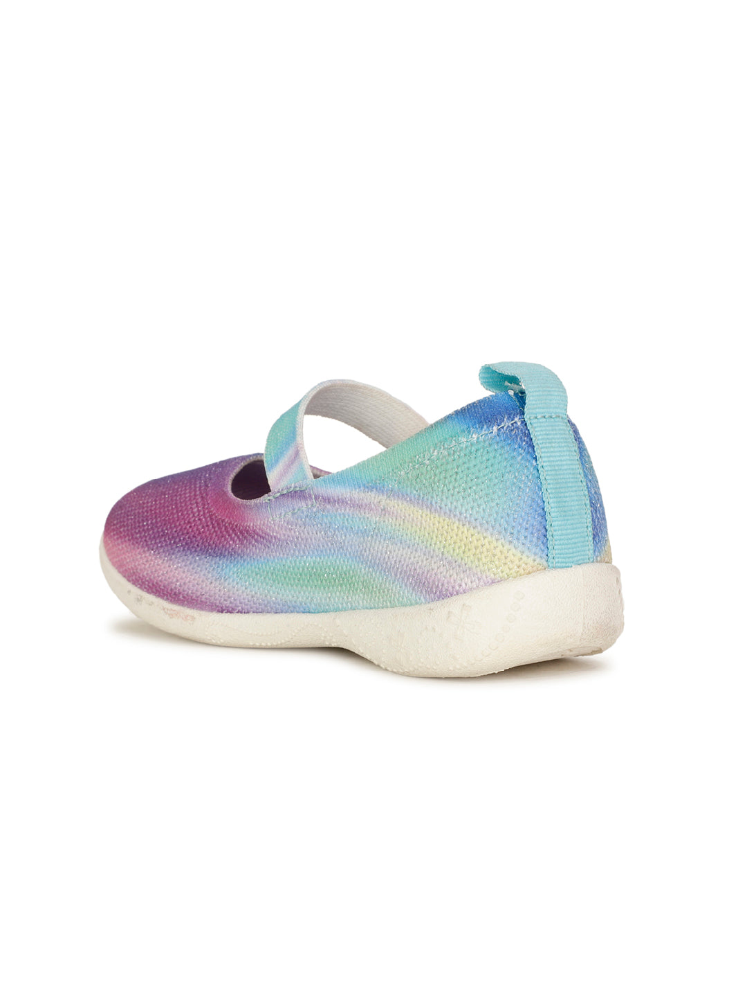 Bubblegummers Girl's Purple Casual Ballerina - Purple - View 3