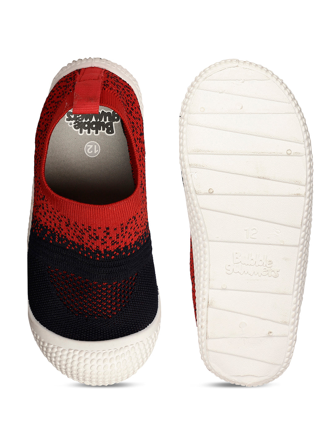 Bubblegummers Boy's Navy Blue Casual Slip-on Shoes - Navy Blue - View 4