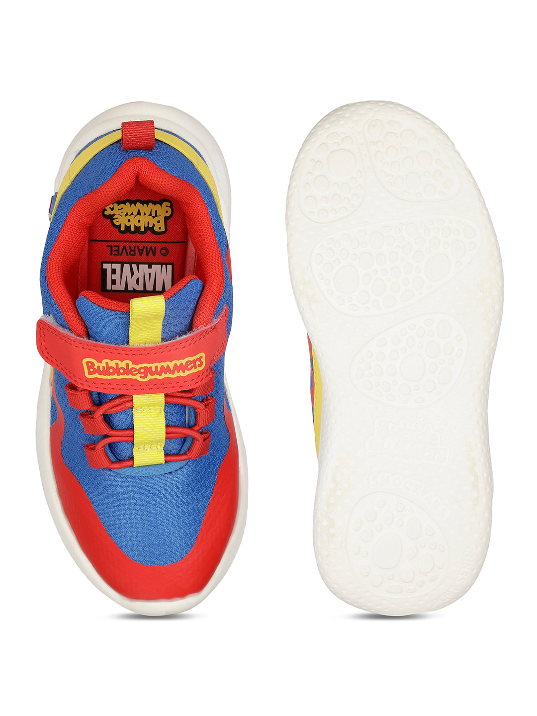 Bubblegummers Boy's Blue Velcro Strap Casual Shoes - Blue - View 4