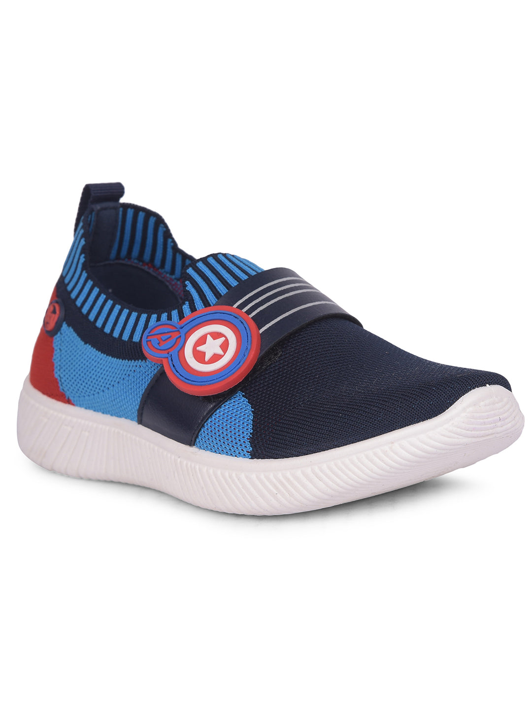 Bubblegummers Boy's Blue Casual Slip-on Shoes - Blue - View 1