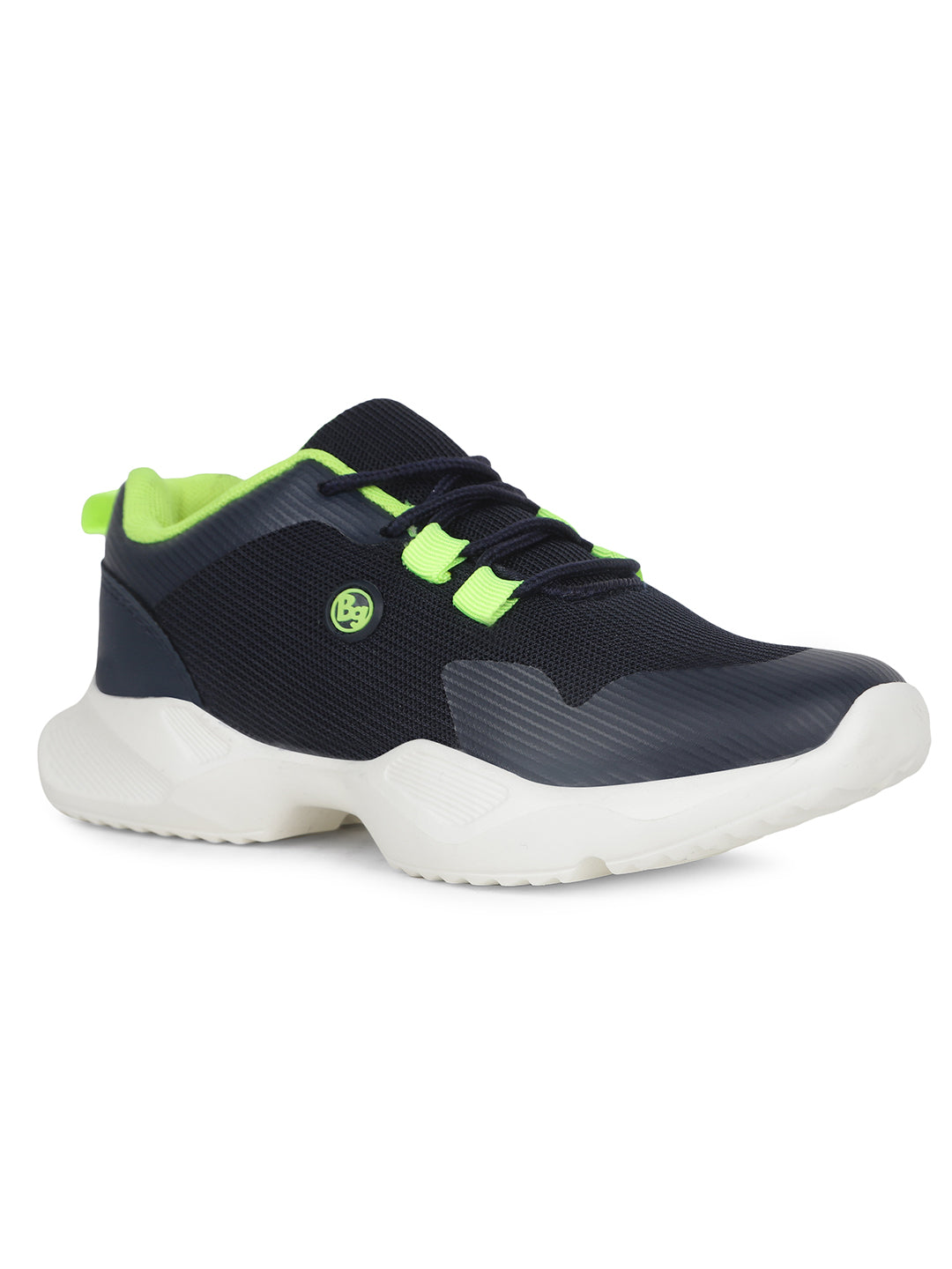 Bubblegummers Boy's Navy Blue Casual Lace-up Shoes - Navy Blue - View 1