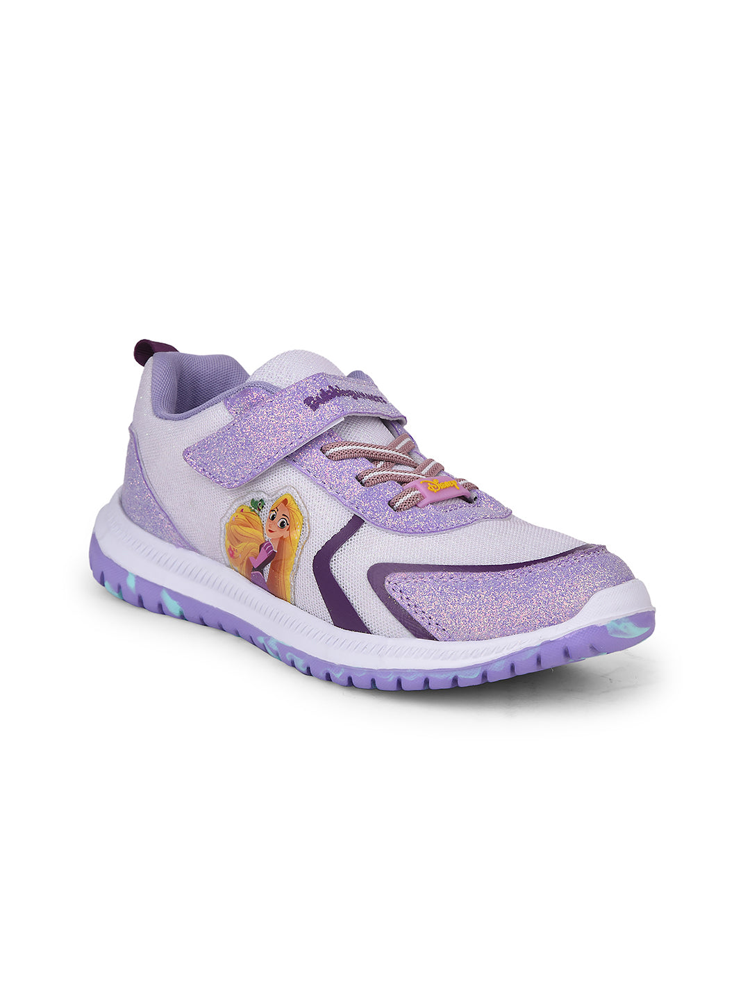 Bubblegummers Girl's Purple Casual Velcro Strap Shoes - Purple - View 1