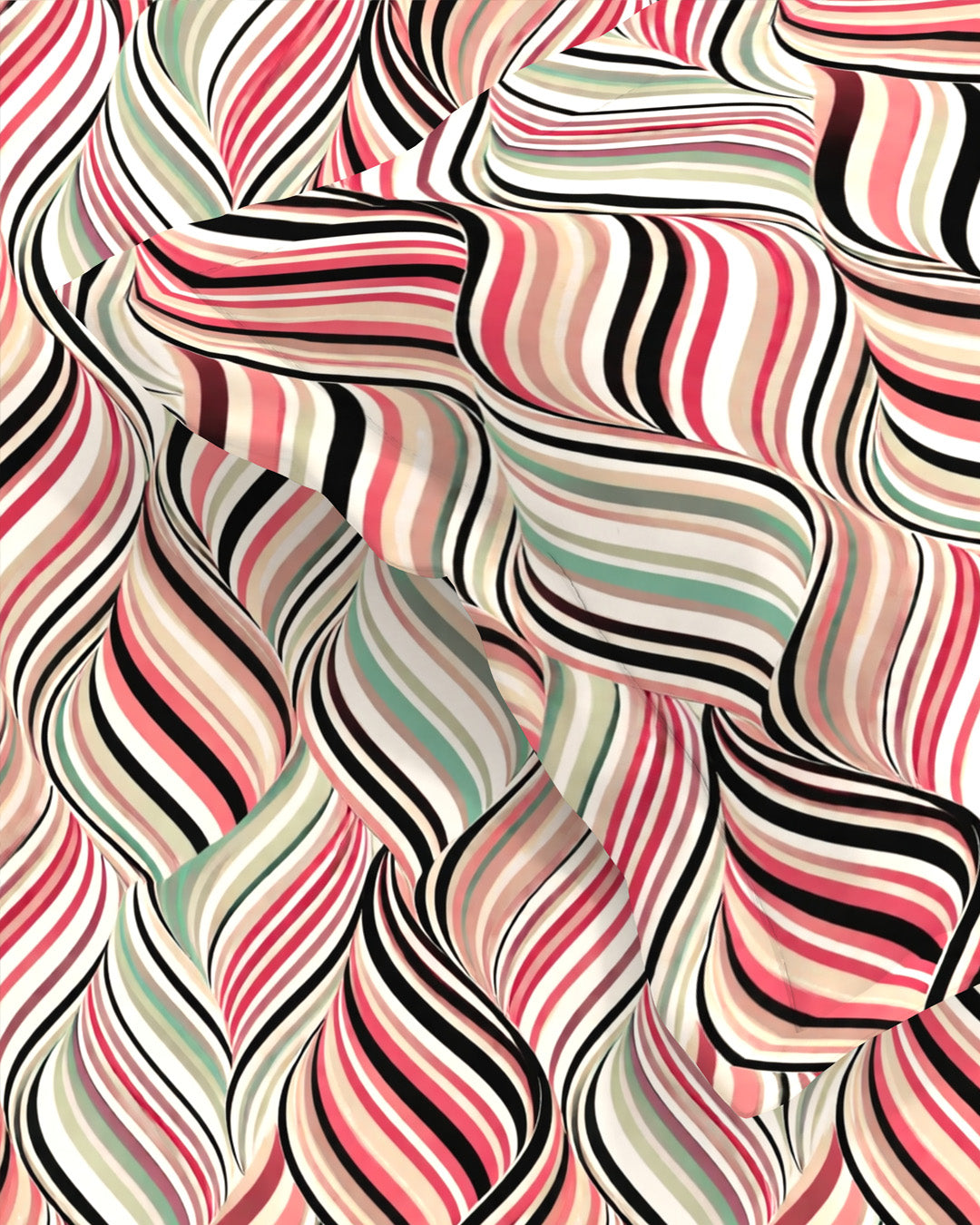Quirky Home Coral Collection Double Bedsheet with 2 Pillow Cover - Pink