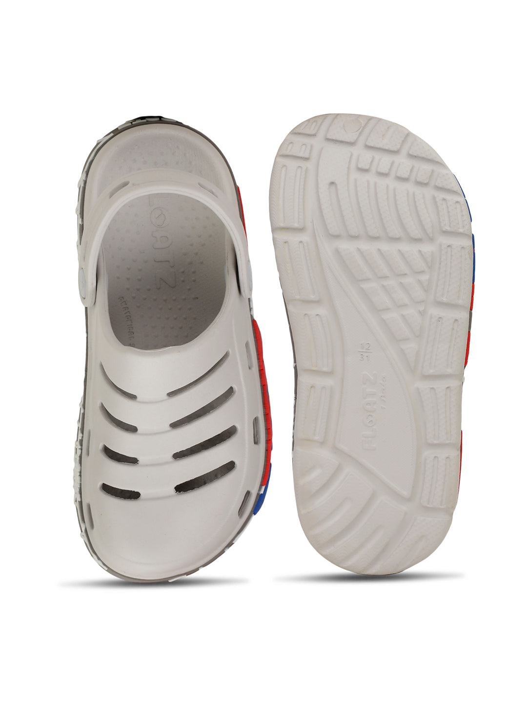 Floatz Boy's Grey Casual Clog Sandal - Grey - View 4