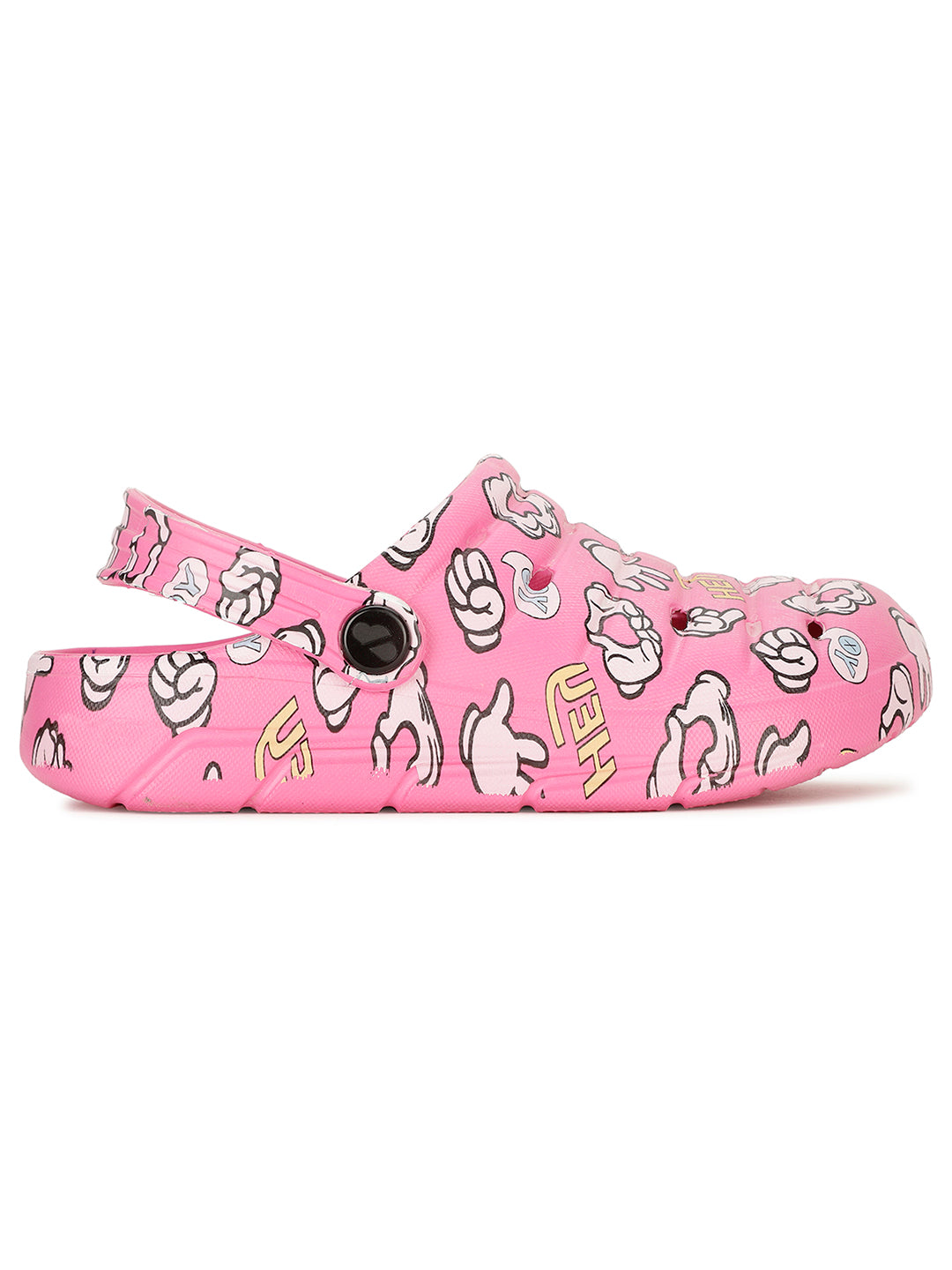 Floatz Girl's Pink Casual Clog Sandal - Pink - View 2