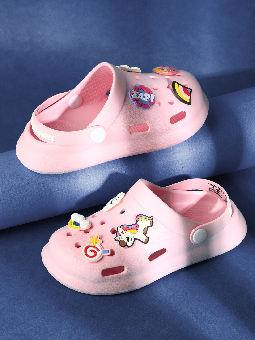 Bubblegummers Girl's Pink Casual Clog Sandal - Pink - View 6