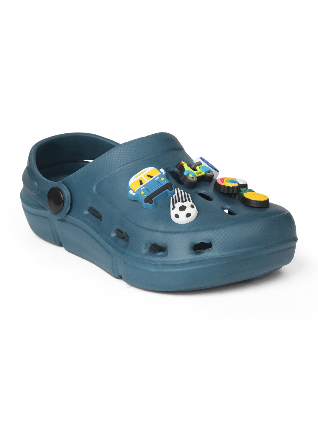 Bubblegummers Kids Unisex Navy Blue Casual Clog Sandal - Navy Blue - View 1