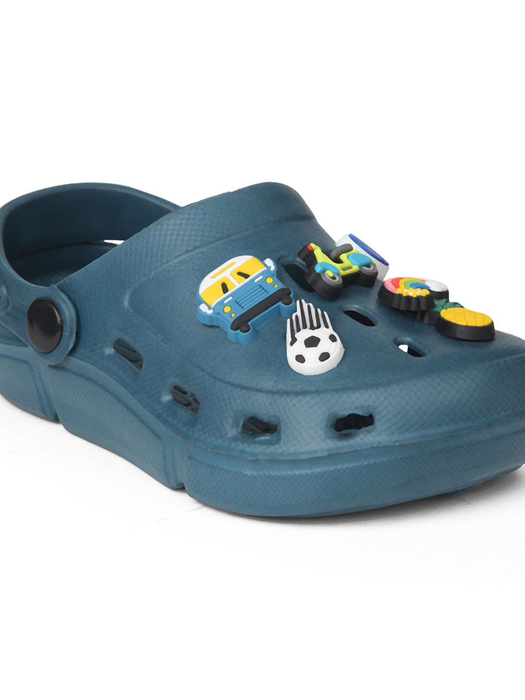 Bubblegummers Kids Unisex Navy Blue Casual Clog Sandal - Navy Blue - View 5